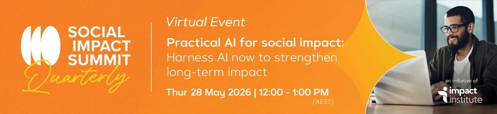 Banner for Practical AI for social impact Quarterly session